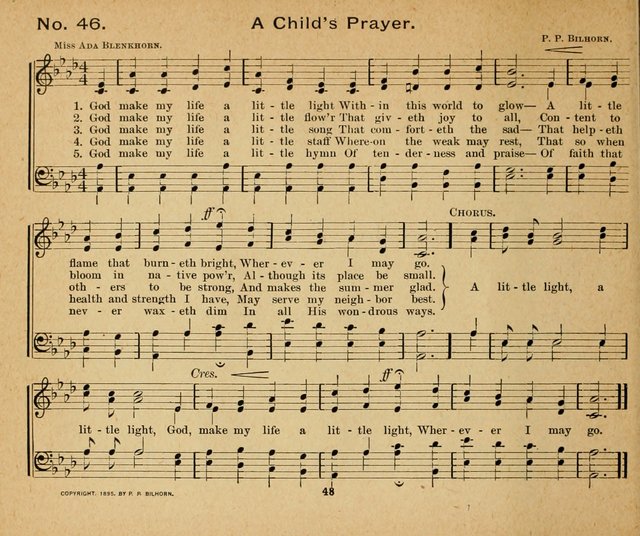 Sun-Shine Songs: for the Sunday School page 48