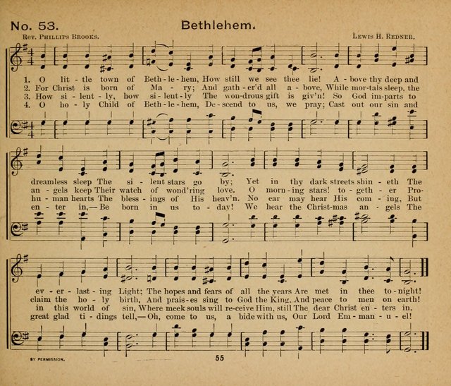 Sun-Shine Songs: for the Sunday School page 55