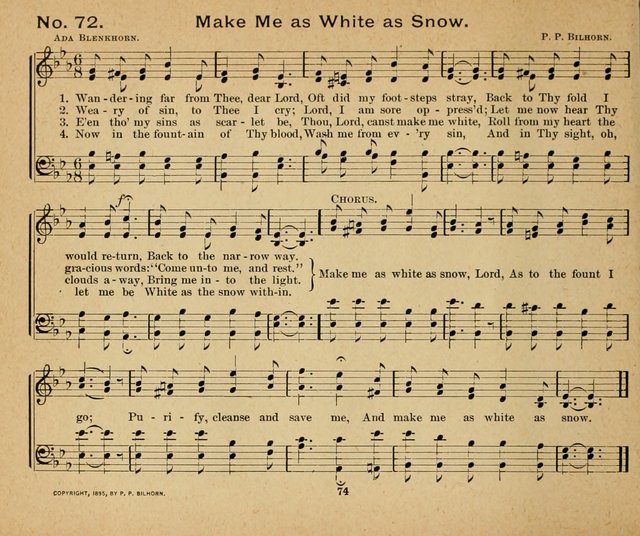 Sun-Shine Songs: for the Sunday School page 74