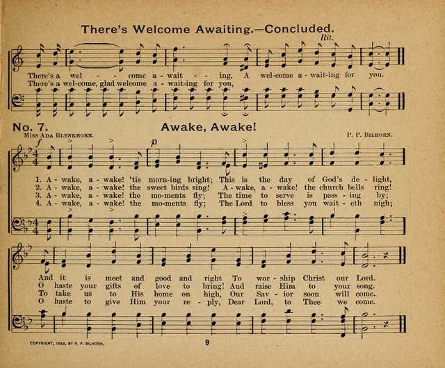 Sun-Shine Songs: for the Sunday School page 9