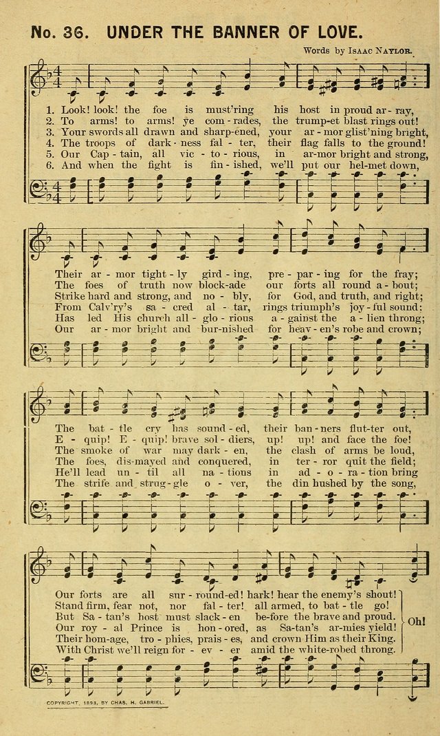 Special Songs: for Sunday schools, revival meetings, etc. page 36