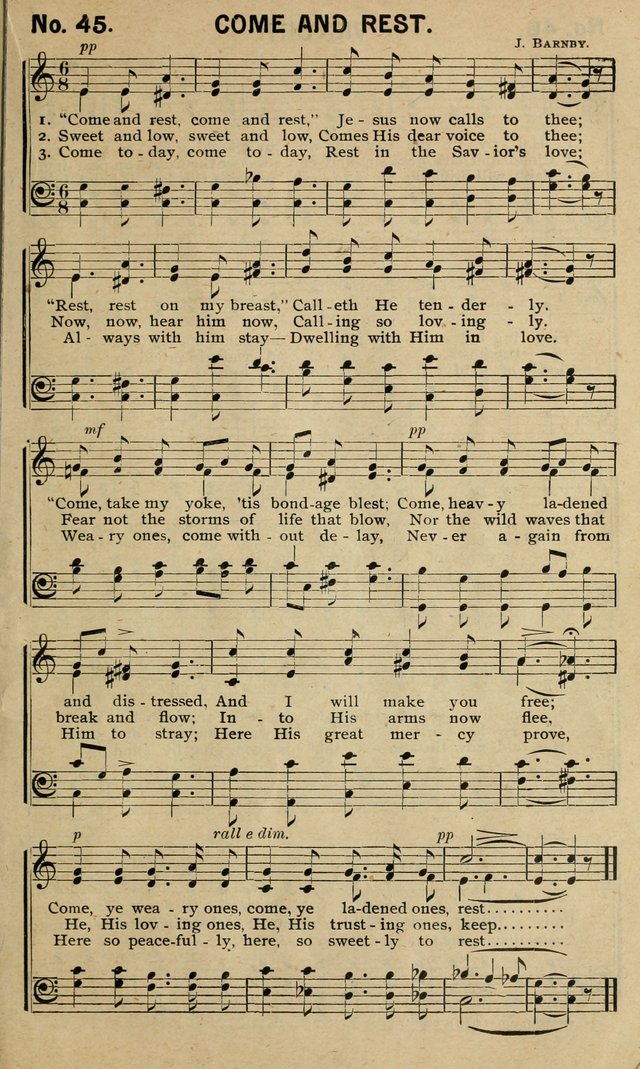 Special Songs: for Sunday schools, revival meetings, etc. page 45