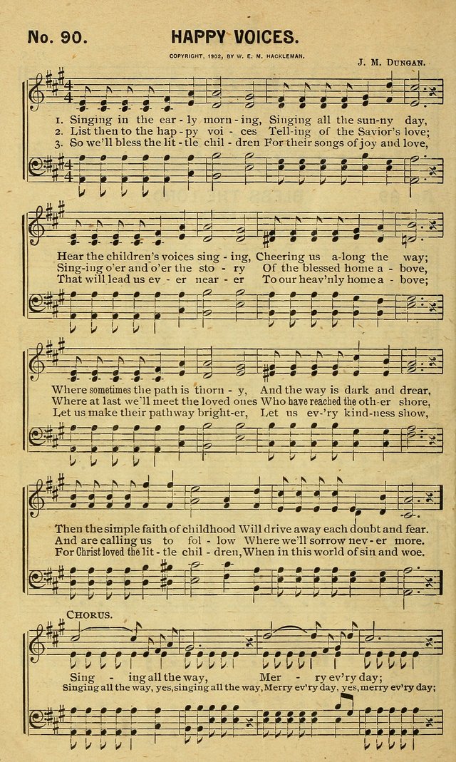 Special Songs: for Sunday schools, revival meetings, etc. page 90