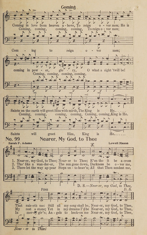 Silver Strains: our 1926 book for Sunday-schools, singing schools, revivals, conventions, and general use in all religious gatherings page 101