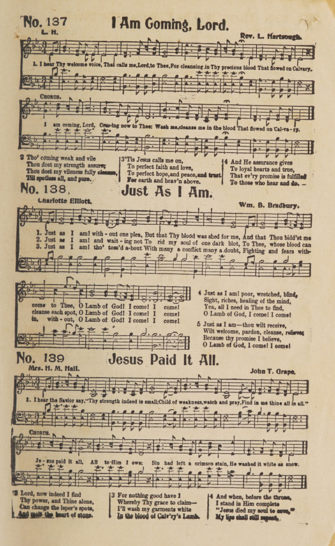 Silver Strains: our 1926 book for Sunday-schools, singing schools, revivals, conventions, and general use in all religious gatherings page 157