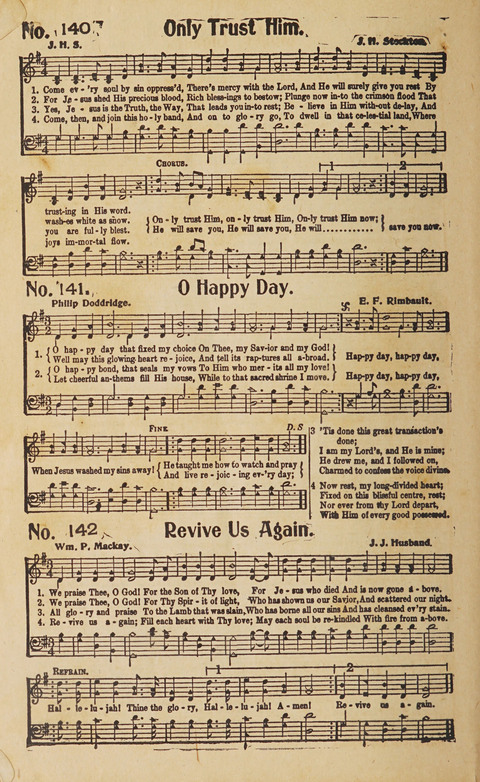 Silver Strains: our 1926 book for Sunday-schools, singing schools, revivals, conventions, and general use in all religious gatherings page 158