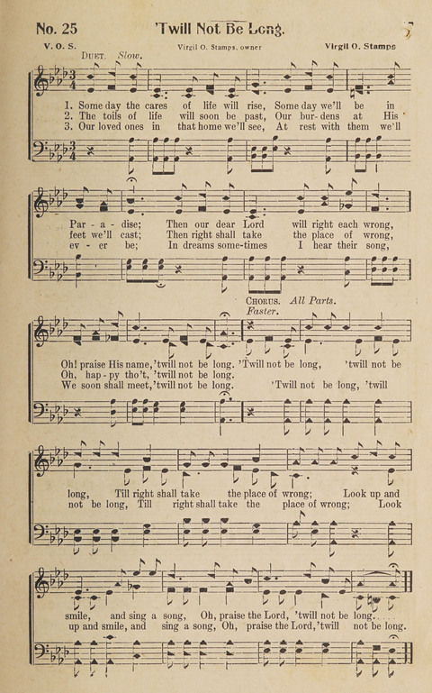 Silver Strains: our 1926 book for Sunday-schools, singing schools, revivals, conventions, and general use in all religious gatherings page 27