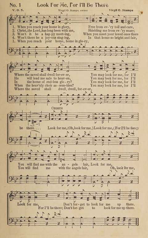 Silver Strains: our 1926 book for Sunday-schools, singing schools, revivals, conventions, and general use in all religious gatherings page 3