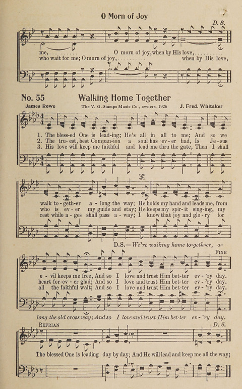 Silver Strains: our 1926 book for Sunday-schools, singing schools, revivals, conventions, and general use in all religious gatherings page 57