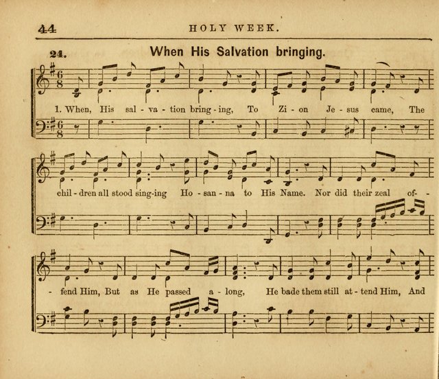 The Sunday School Service and Tune Book page 36
