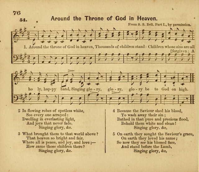 The Sunday School Service and Tune Book page 68