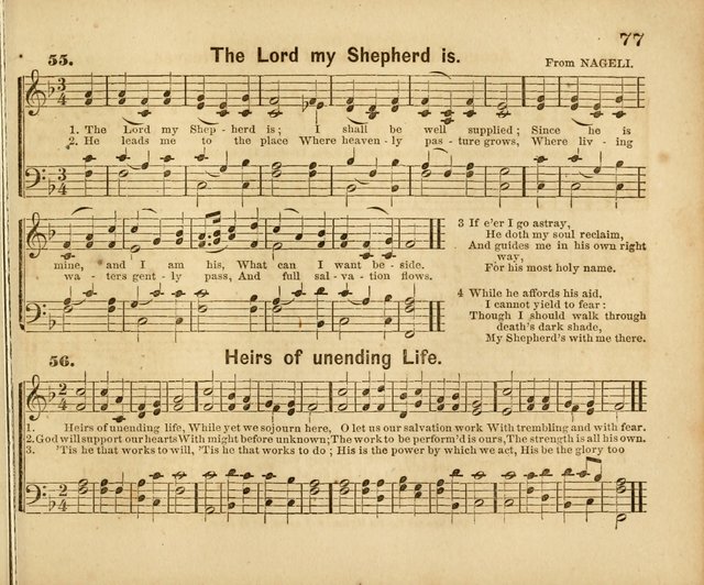 The Sunday School Service and Tune Book page 69