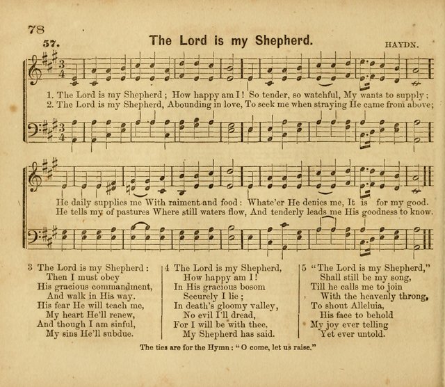 The Sunday School Service and Tune Book page 70