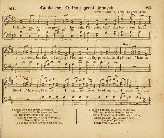The Sunday School Service and Tune Book page 73