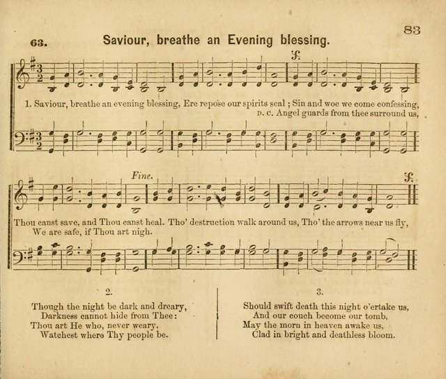 The Sunday School Service and Tune Book page 75