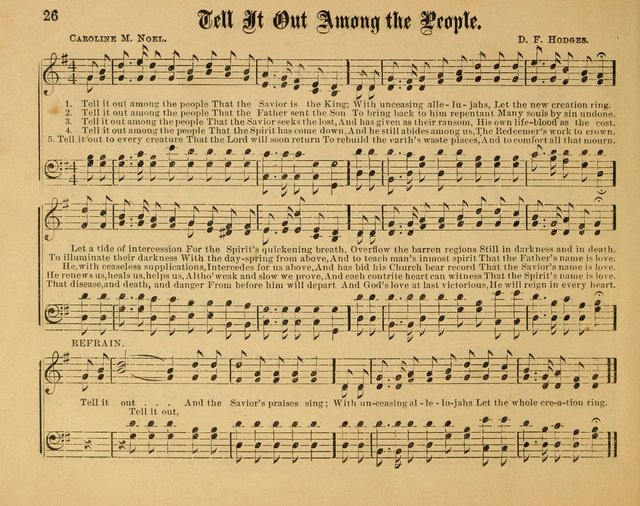 Sunday School Songs: a Treasury of Devotional Hymns and Tunes for the Sunday School page 29