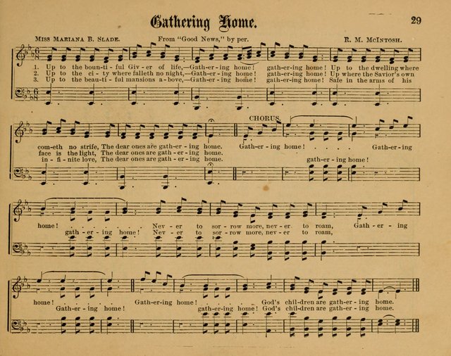 Sunday School Songs: a Treasury of Devotional Hymns and Tunes for the Sunday School page 32