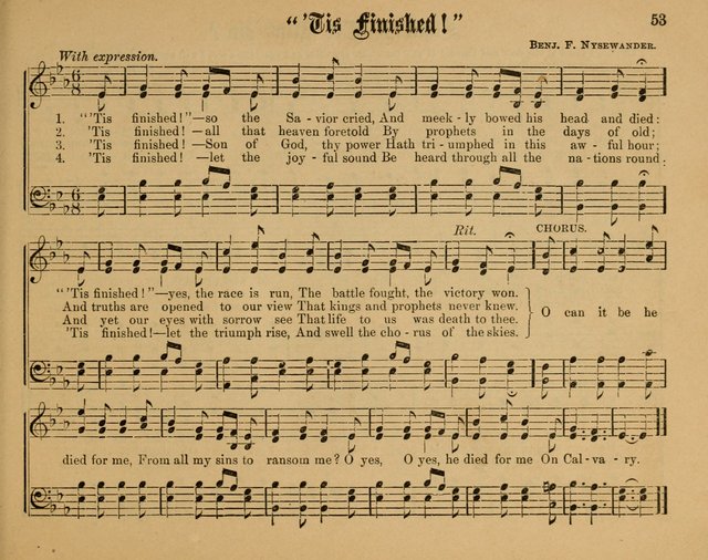 Sunday School Songs: a Treasury of Devotional Hymns and Tunes for the Sunday School page 56