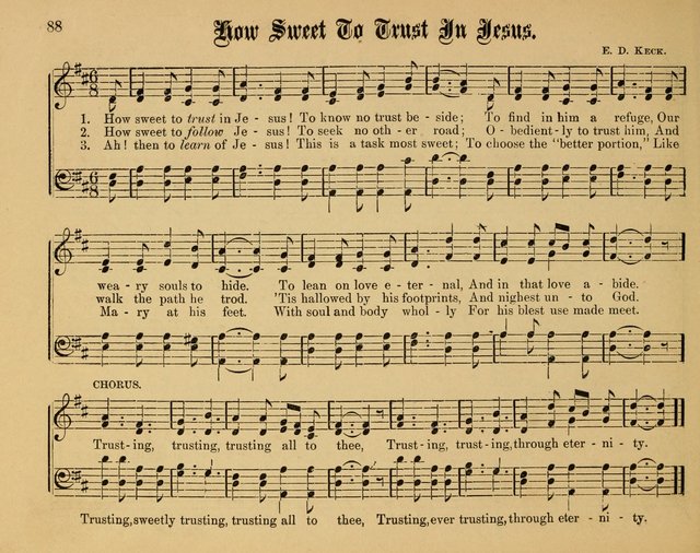 Sunday School Songs: a Treasury of Devotional Hymns and Tunes for the Sunday School page 91