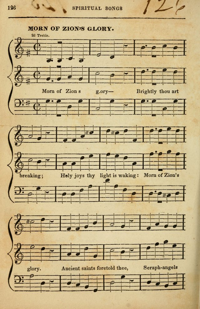 Spiritual Songs for Social Worship: adapted to the use of families and private circles in seasons of rivival, to missionary meetings, to the monthly concert, and to other occasions of special interest page 126