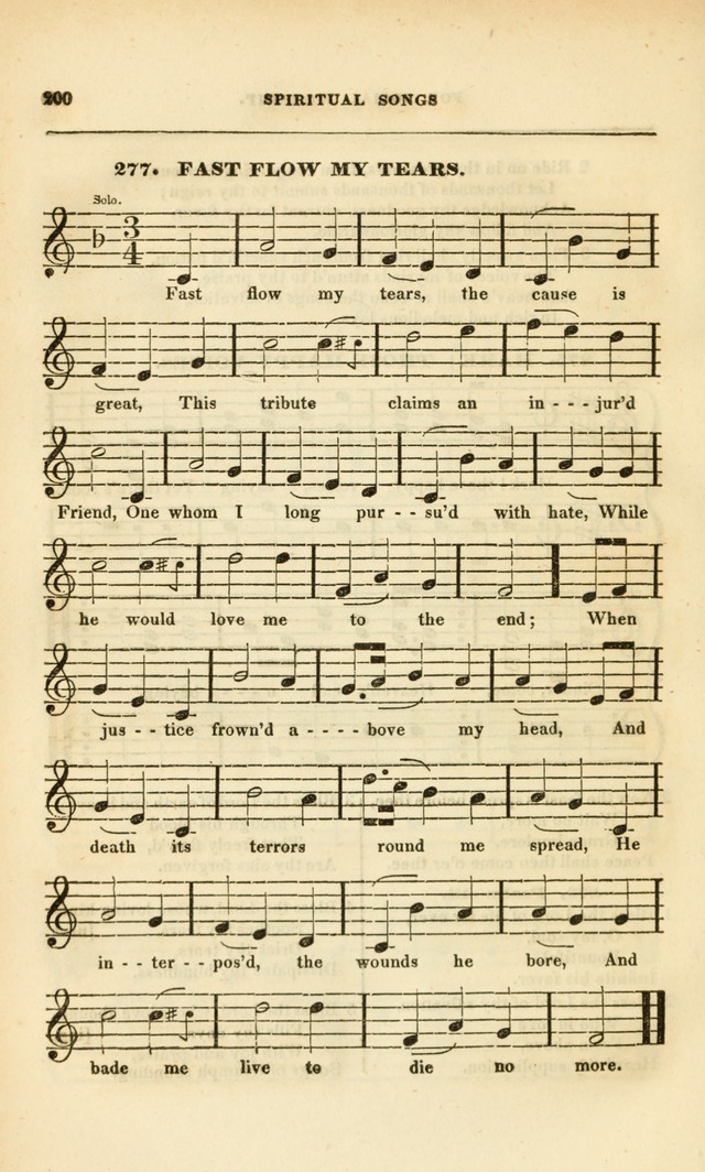 Spiritual Songs for Social Worship: adapted to the use of families and private circles, to missinary meetings, to monthly concert, and to other occasions of special interest.(Rev. and Enl. Ed.) page 200