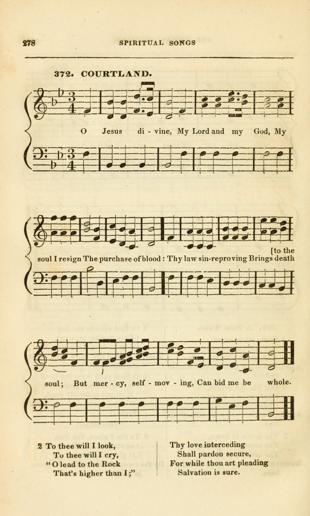 Spiritual Songs for Social Worship: adapted to the use of families and private circles, to missinary meetings, to monthly concert, and to other occasions of special interest.(Rev. and Enl. Ed.) page 278