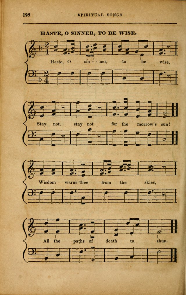 Spiritual Songs for Social Worship: adapted to the use of families and private circles in seasons of revival, to missionary meetings, to the monthly concert, and to other occasions... (3rd ed.) page 126