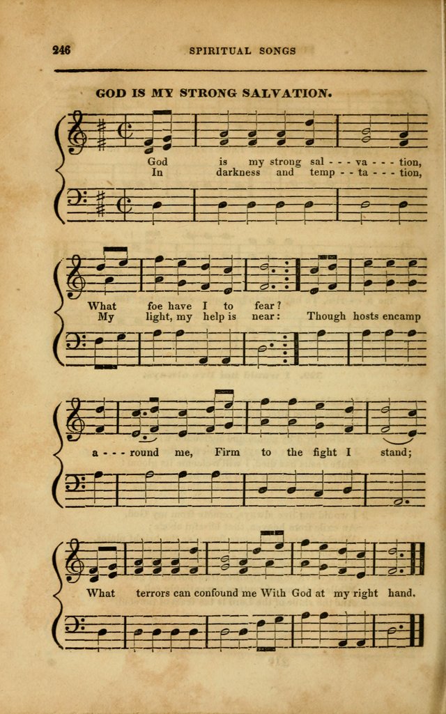 Spiritual Songs for Social Worship: adapted to the use of families and private circles in seasons of revival, to missionary meetings, to the monthly concert, and to other occasions... (3rd ed.) page 246