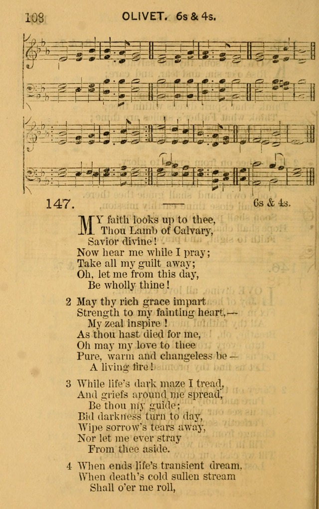 Sacred Songs for Social Worship page 108
