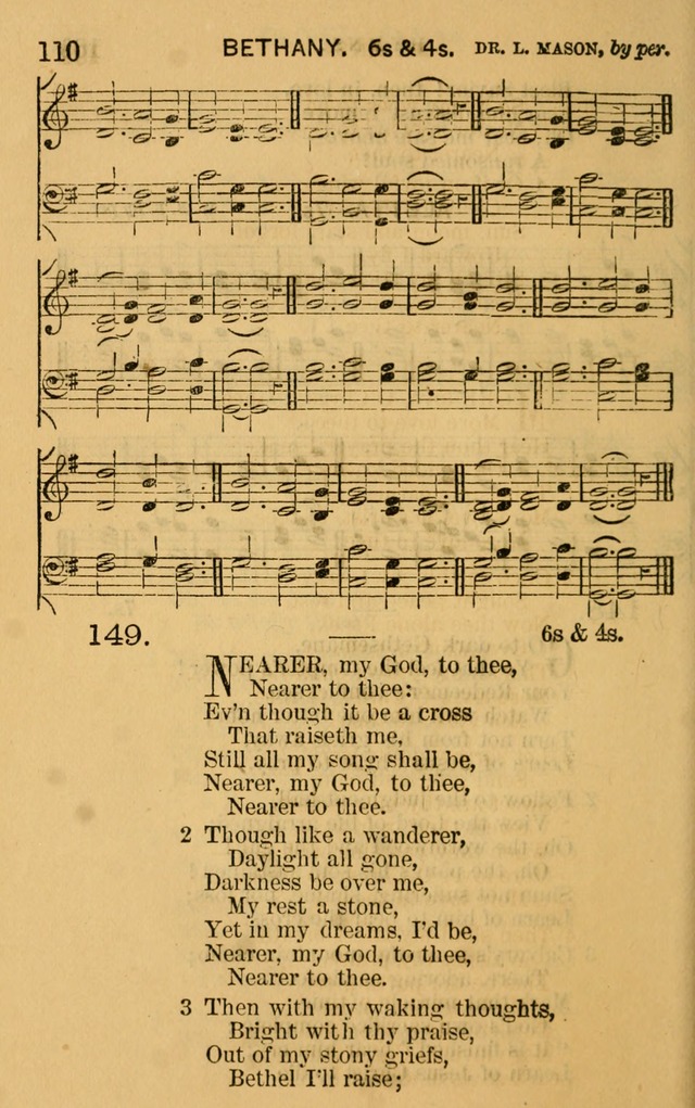 Sacred Songs for Social Worship page 110