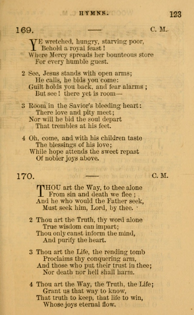 Sacred Songs for Social Worship page 123
