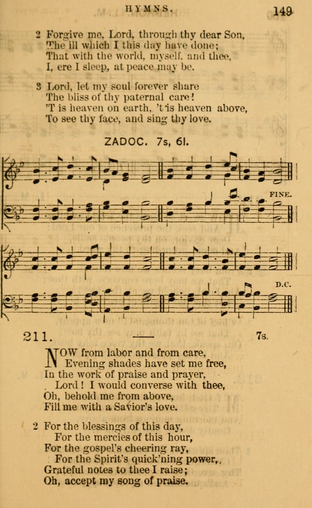 Sacred Songs for Social Worship page 149