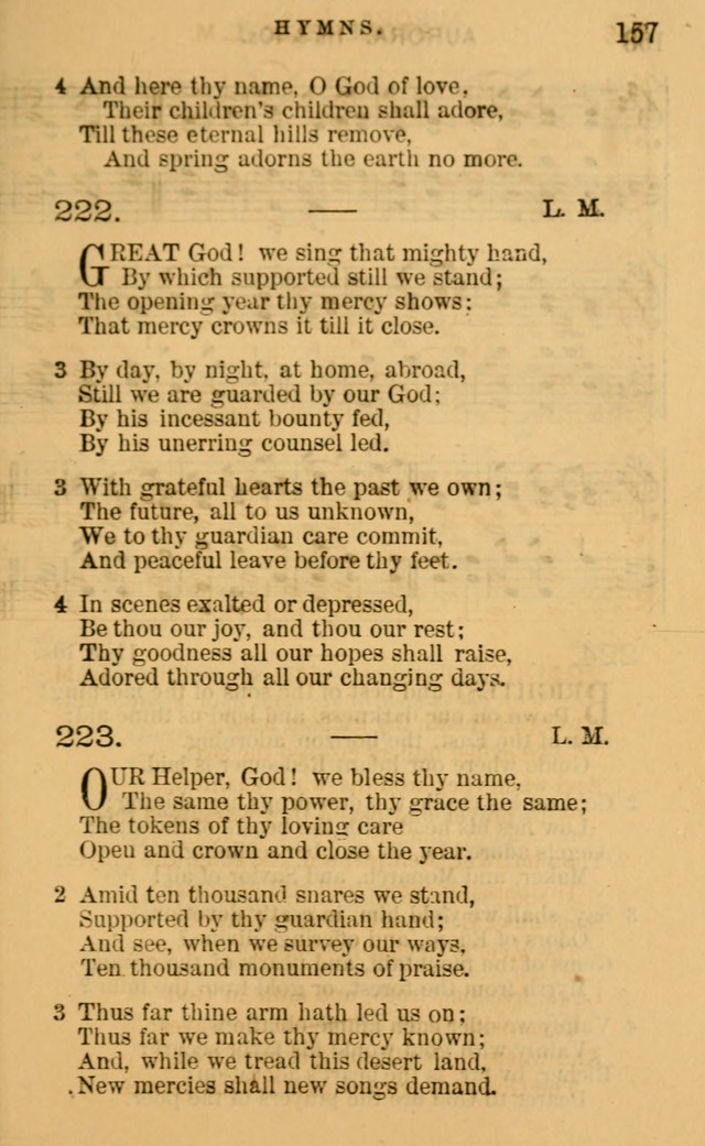 Sacred Songs for Social Worship page 157