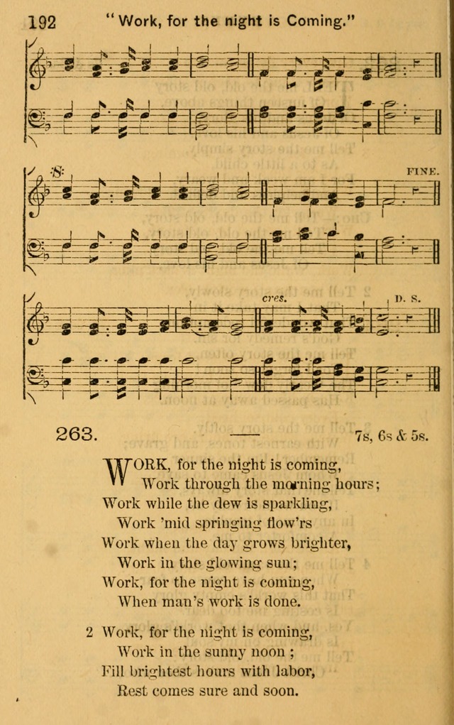 Sacred Songs for Social Worship page 192