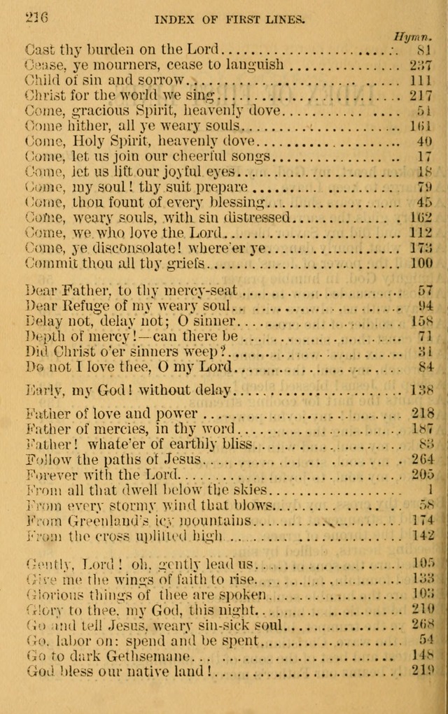 Sacred Songs for Social Worship page 216