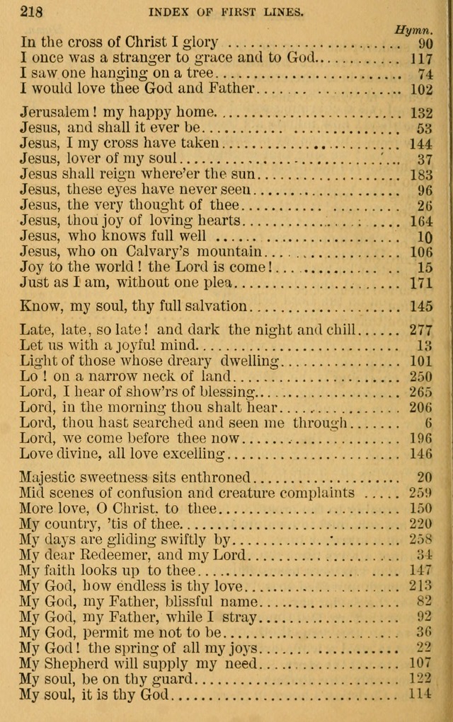 Sacred Songs for Social Worship page 218