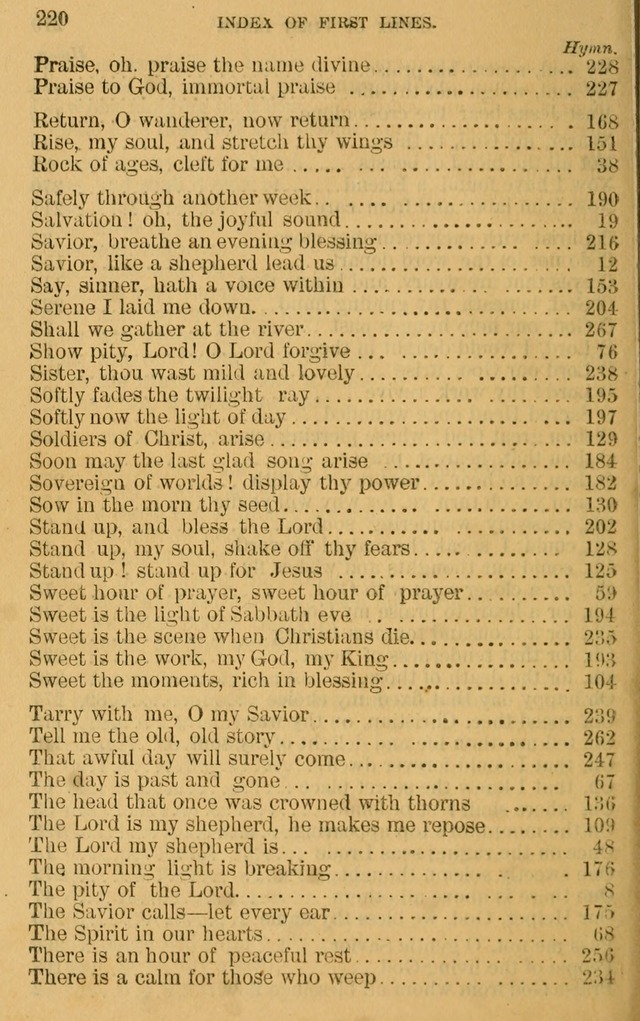 Sacred Songs for Social Worship page 220