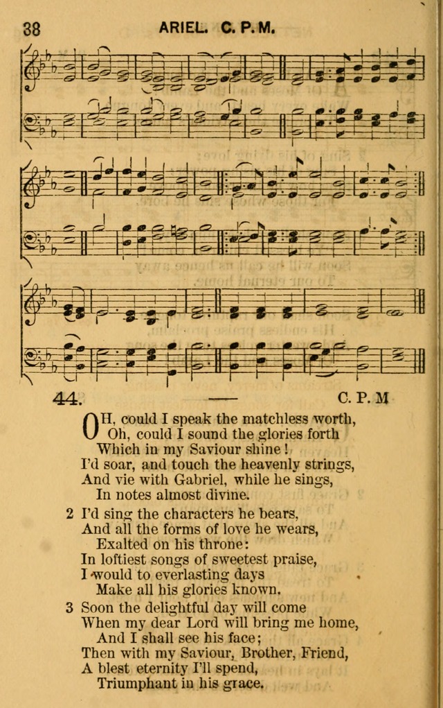 Sacred Songs for Social Worship page 38