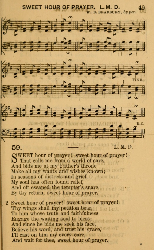 Sacred Songs for Social Worship page 49