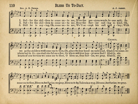 Sabbath Songs: for the Use of Sabbath Schools, Social Meetings, and the Services of the Church page 110