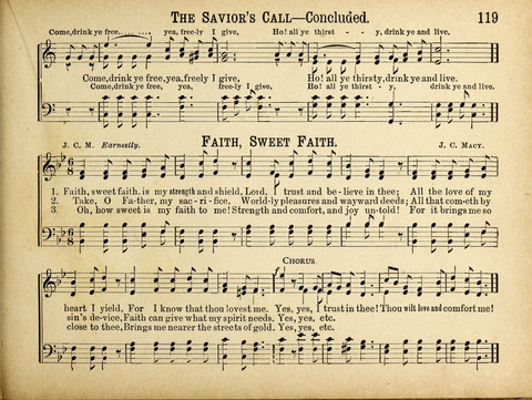 Sabbath Songs: for the Use of Sabbath Schools, Social Meetings, and the Services of the Church page 119
