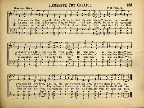 Sabbath Songs: for the Use of Sabbath Schools, Social Meetings, and the Services of the Church page 133