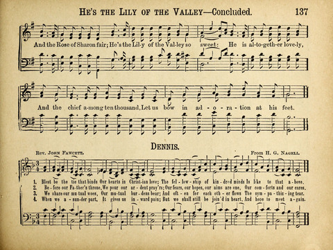 Sabbath Songs: for the Use of Sabbath Schools, Social Meetings, and the Services of the Church page 137