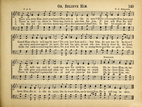 Sabbath Songs: for the Use of Sabbath Schools, Social Meetings, and the Services of the Church page 149