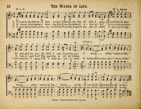 Sabbath Songs: for the Use of Sabbath Schools, Social Meetings, and the Services of the Church page 16