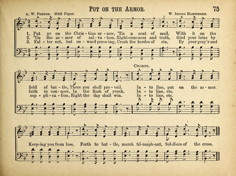 Sabbath Songs: for the Use of Sabbath Schools, Social Meetings, and the Services of the Church page 75