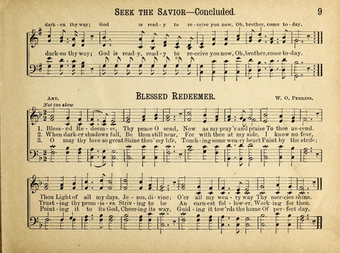 Sabbath Songs: for the Use of Sabbath Schools, Social Meetings, and the Services of the Church page 9