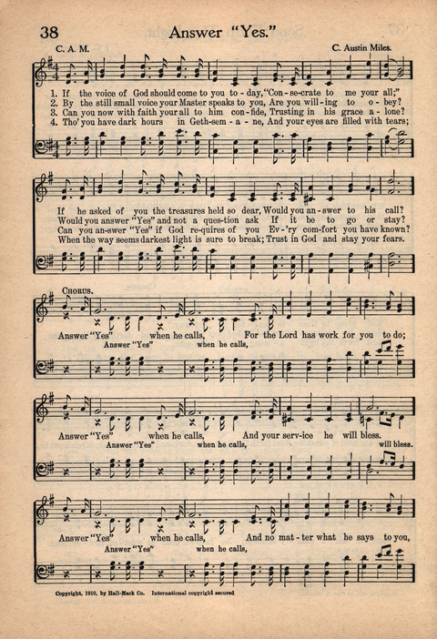 Sunday School Voices, No.2 page 38