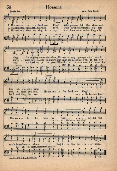 Sunday School Voices, No.2 page 59