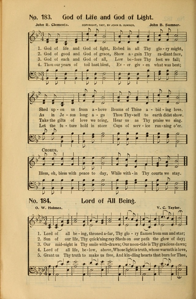 Service Songs for Young People